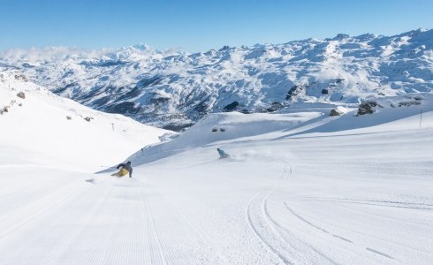 Skiing in Les Menuires