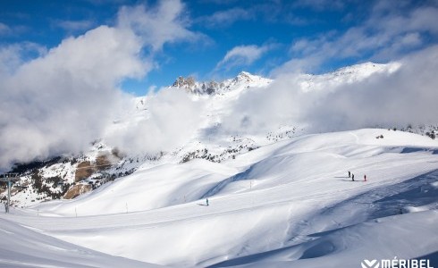 Meribel skiing