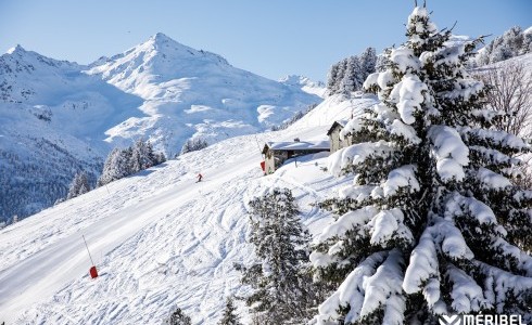 Meriebal skiing