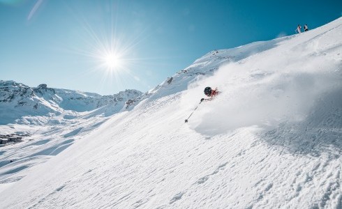 Tignes powder