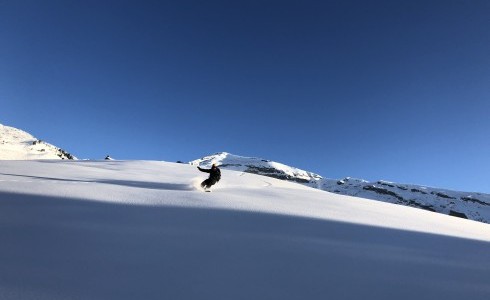 Powder snow in Morzine