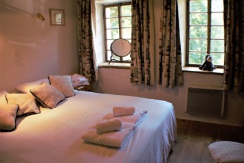 Bedroom at la Ferme du Nant