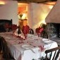 Dining table at la Ferme du Nant